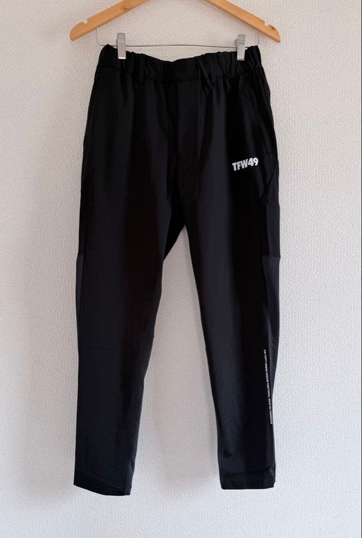 TFW49 STRETCH HYBRID PANTS 新作　サイズL ブラック