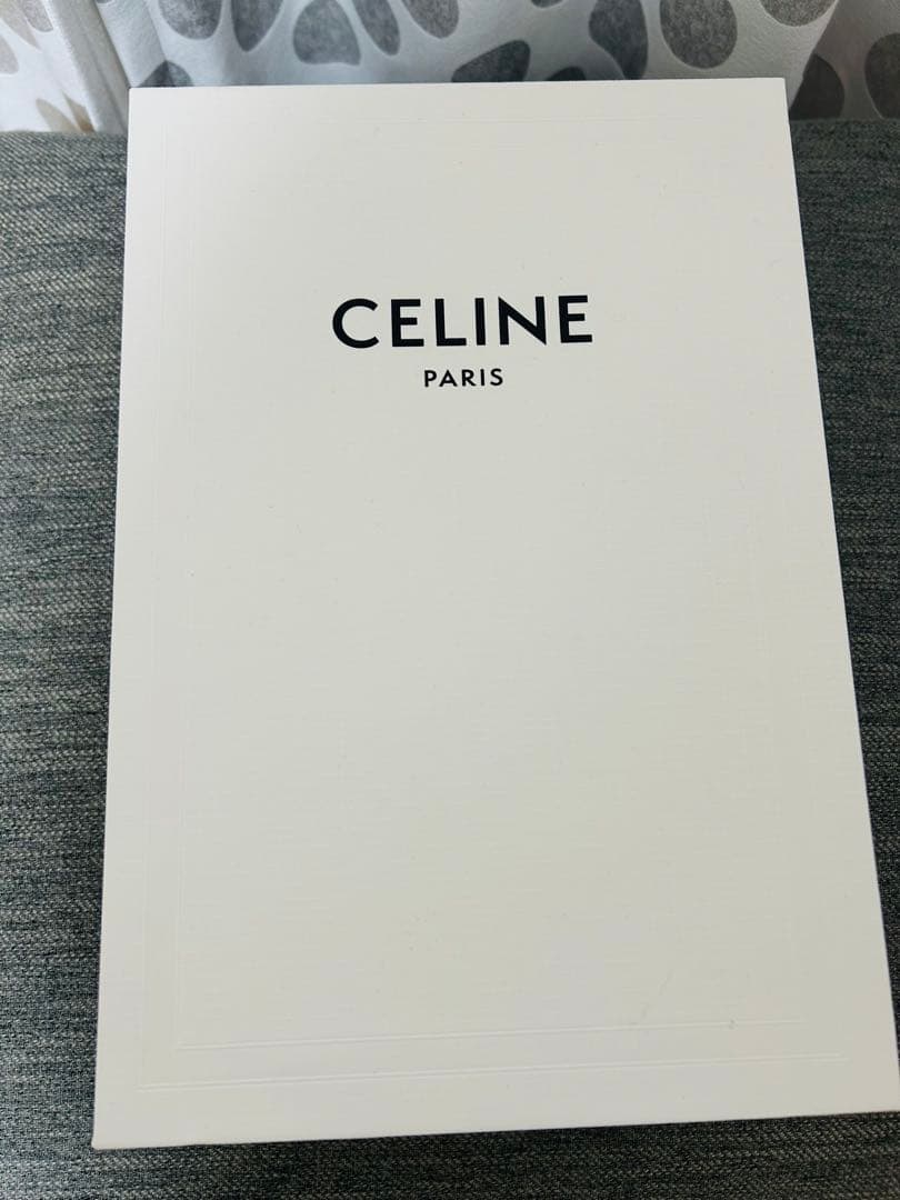 CELINE ウール ベースボールキャップ グレー/ブラック