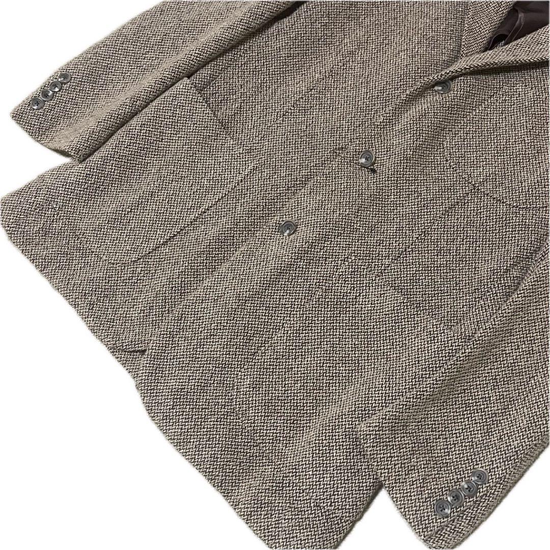 【90s~00s】RalphLauren ツイード風コットンテーラードジャケット