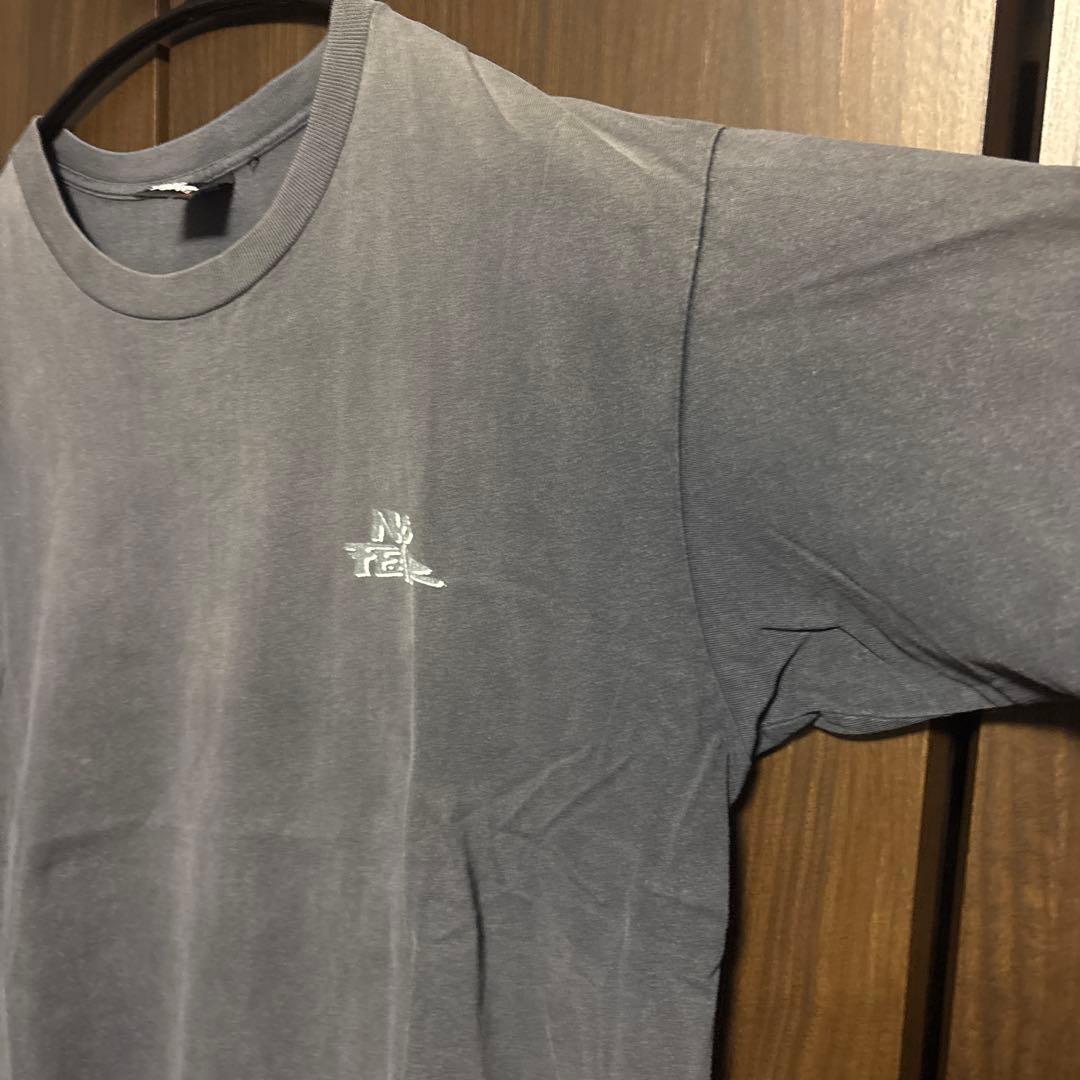 90s USA製 No fear XLサイズ　鬼フェード　Tシャツ　ブラック