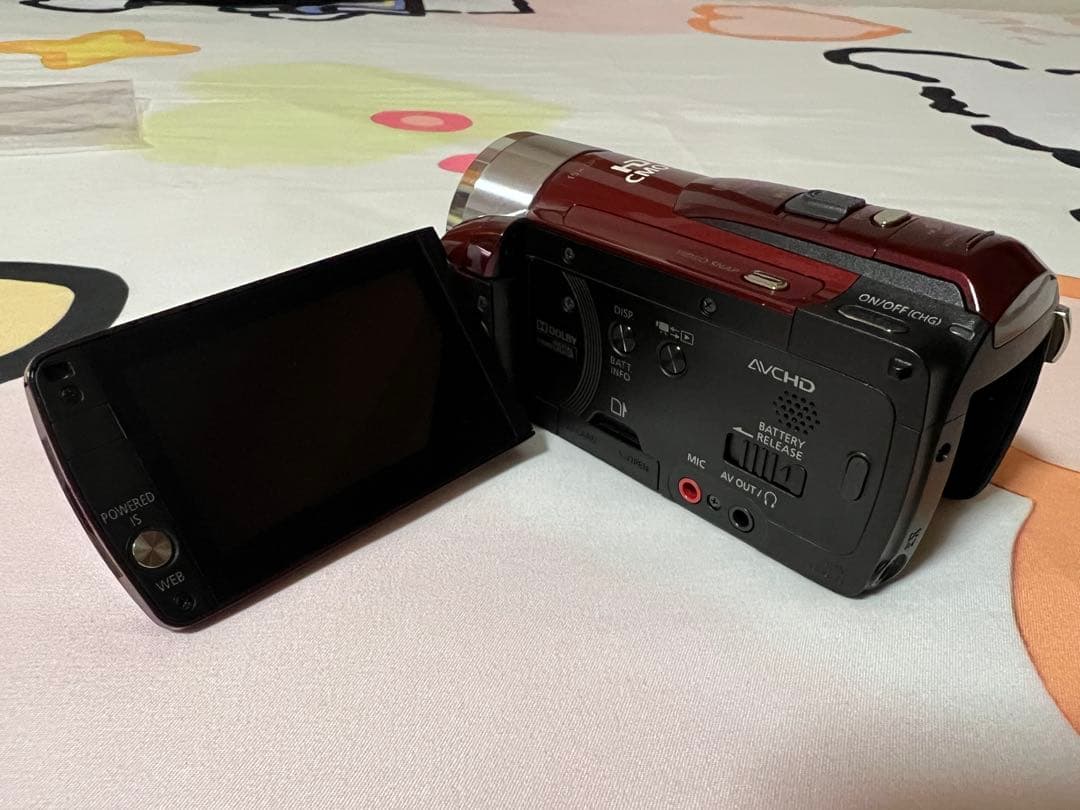 【doorzo様】Canon HDビデオカメラ iVIS HF M31 レッド