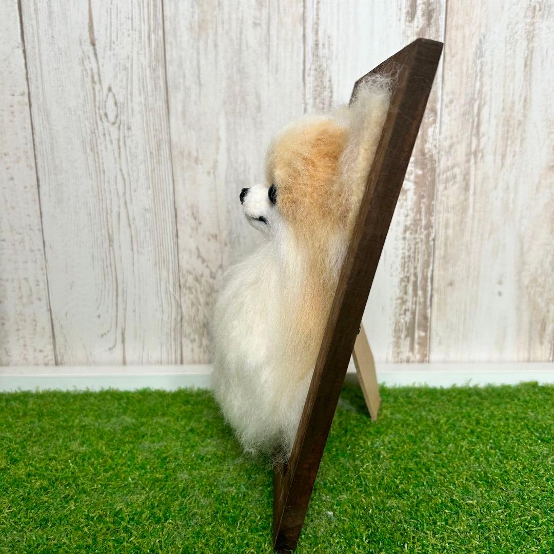 購入可能です★羊毛フェルト　フレーム★【チワワ】犬　オーダーも受付中です