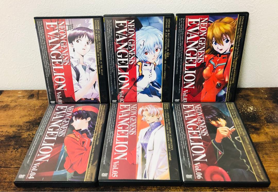 新世紀エヴァンゲリオン DVD 全巻 新劇場版 序 破 Q セット
