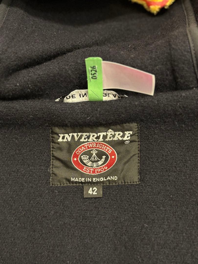 INVERTERE ダッフルコート 英国製 42