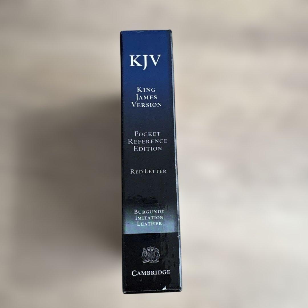 Cambridge KJV Pocket Reference Edition聖書