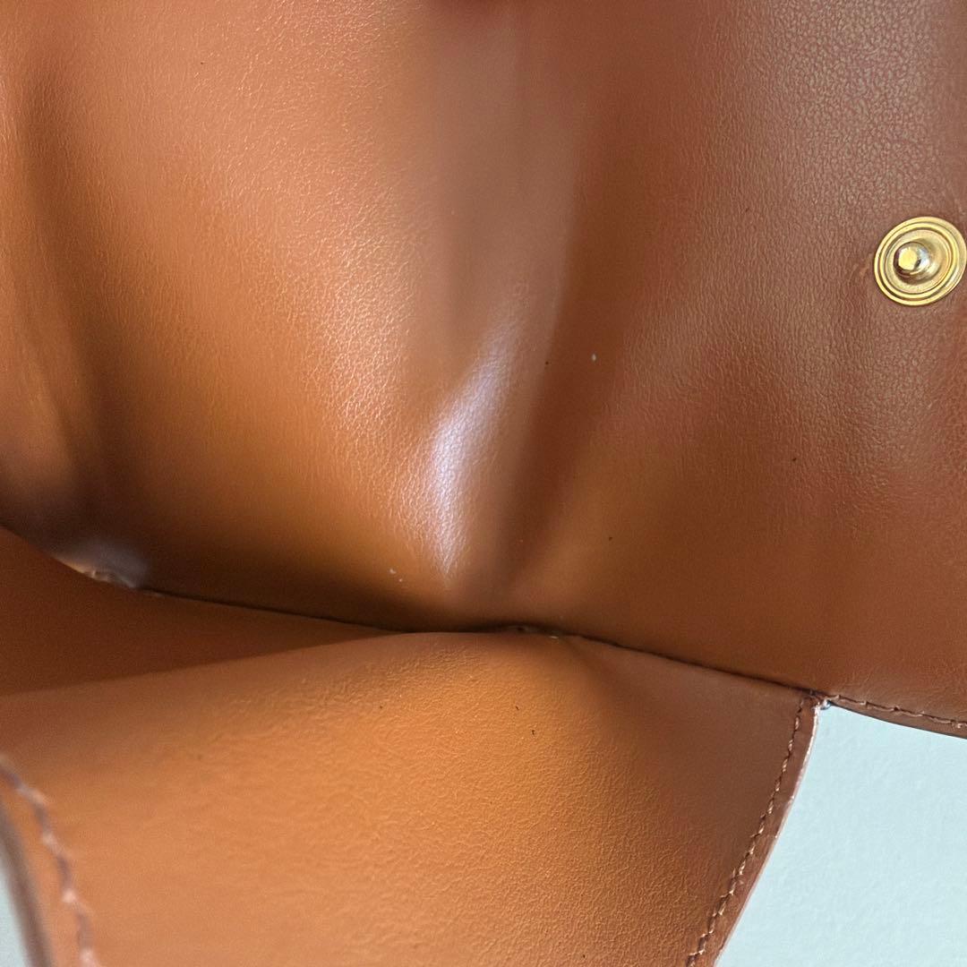 CELINE セリーヌ　三つ折り　ミニ財布　トリオンフ柄