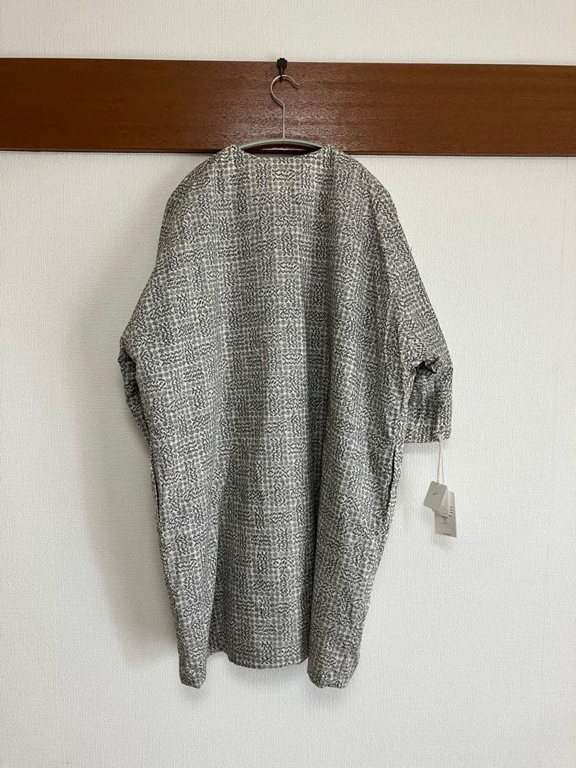 【未使用品】ミナペルホネン／タンバリン　リバーシブルコート