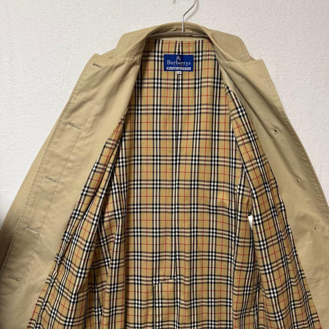 Burberry トレンチコート ノバチェック M ステンカラーコート