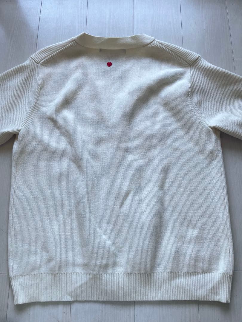 【未使用】フレームワーク　ハンド刺繍ラブカーディガン