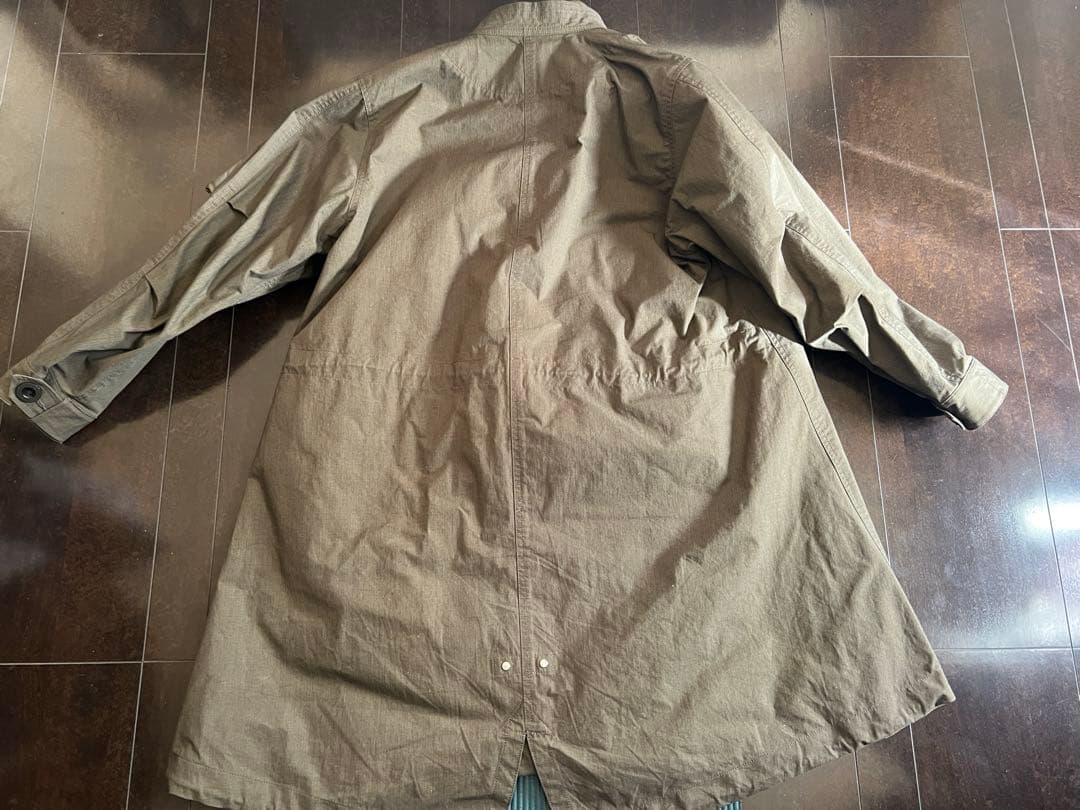 【極美品】sacai 25-03771M Rip Stop Coat カーキ