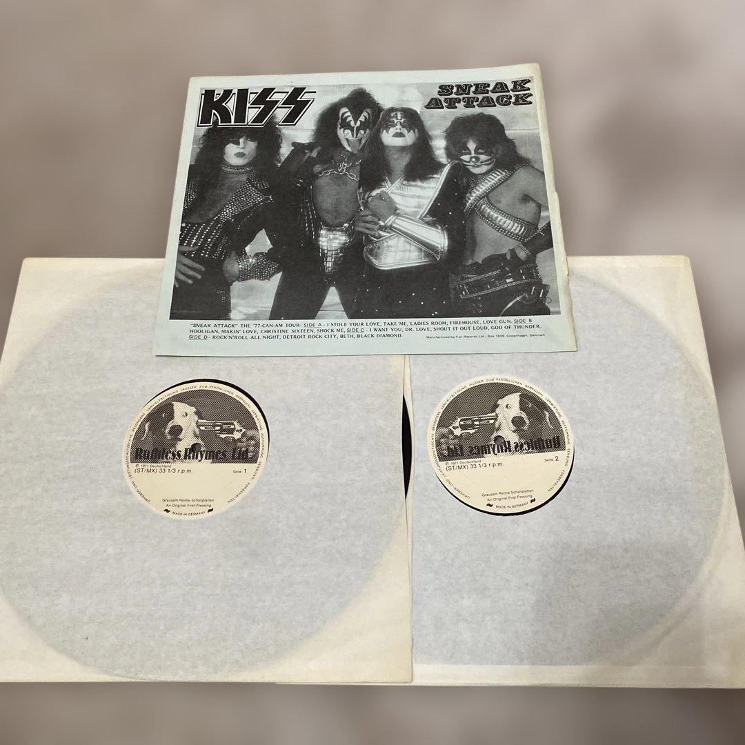KISS 「SNEAK ATTACK」　LP レコード