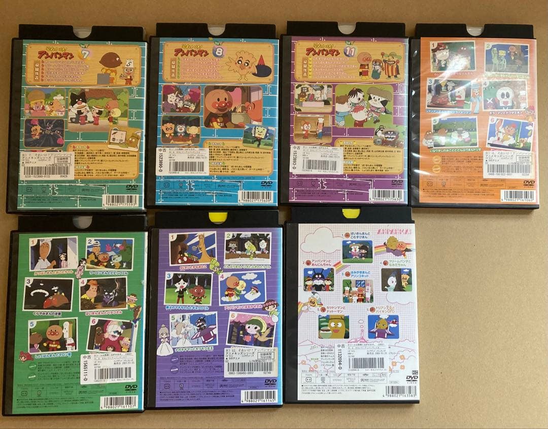 それいけ!アンパンマン レンタル落ち　DVD 15枚　セット