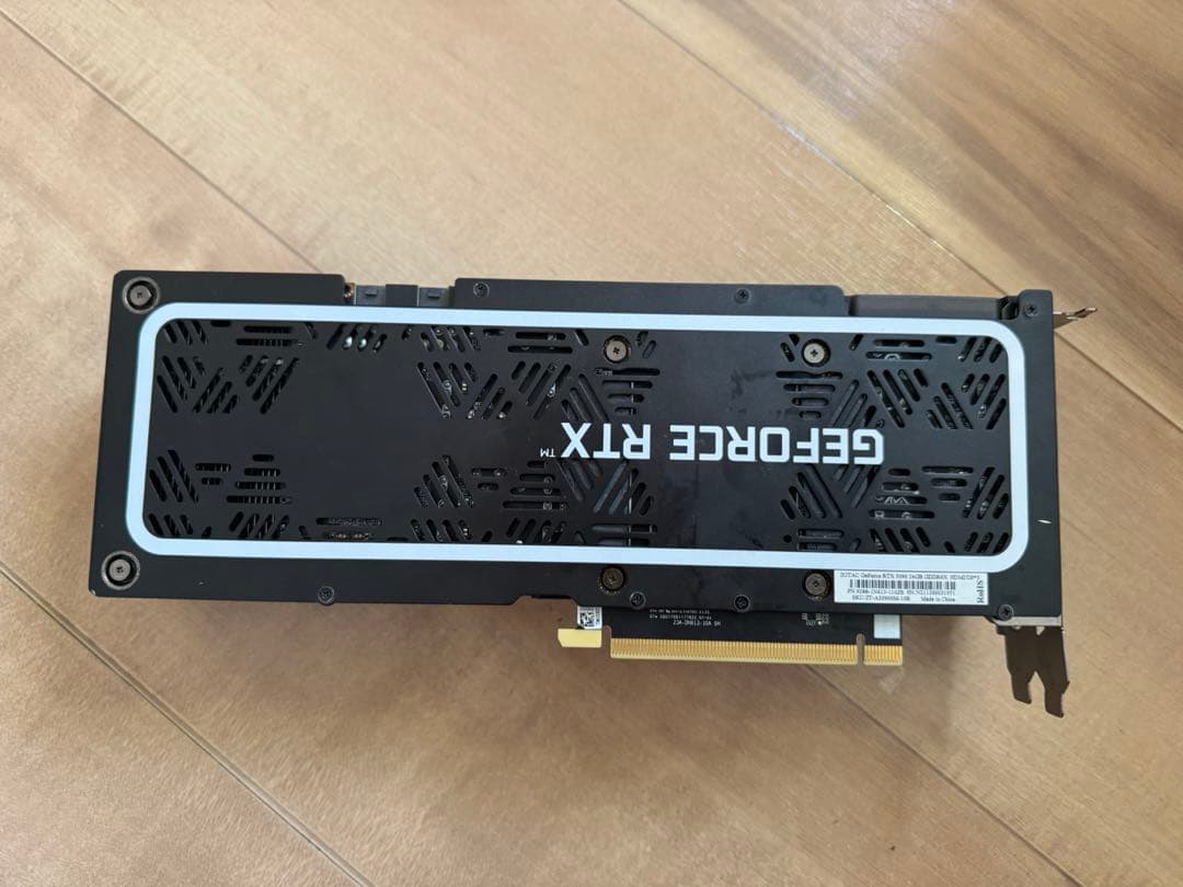 zotac rtx 3090 24GB oem 動作確認済み