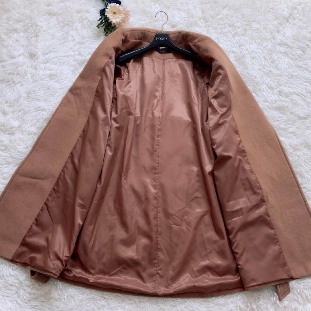 大きいサイズ✨ラルフローレン ロングコート ブラウン ベルト カシミヤ L