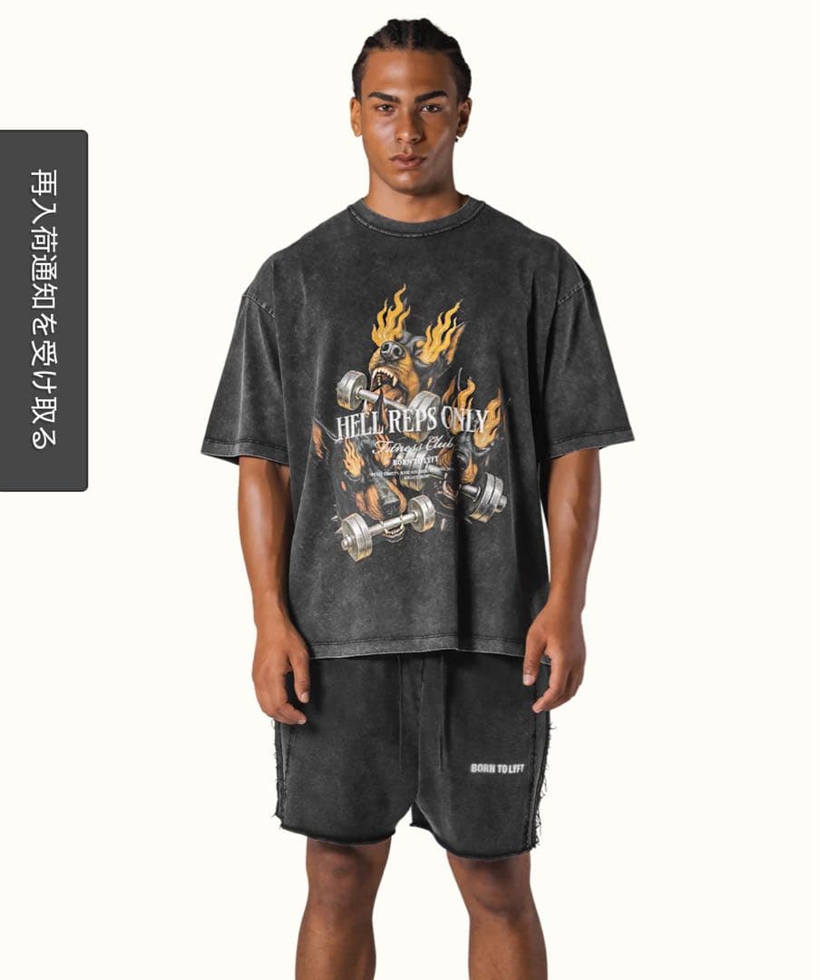 [タイムセール] LYFT ドーベルマンTシャツ M