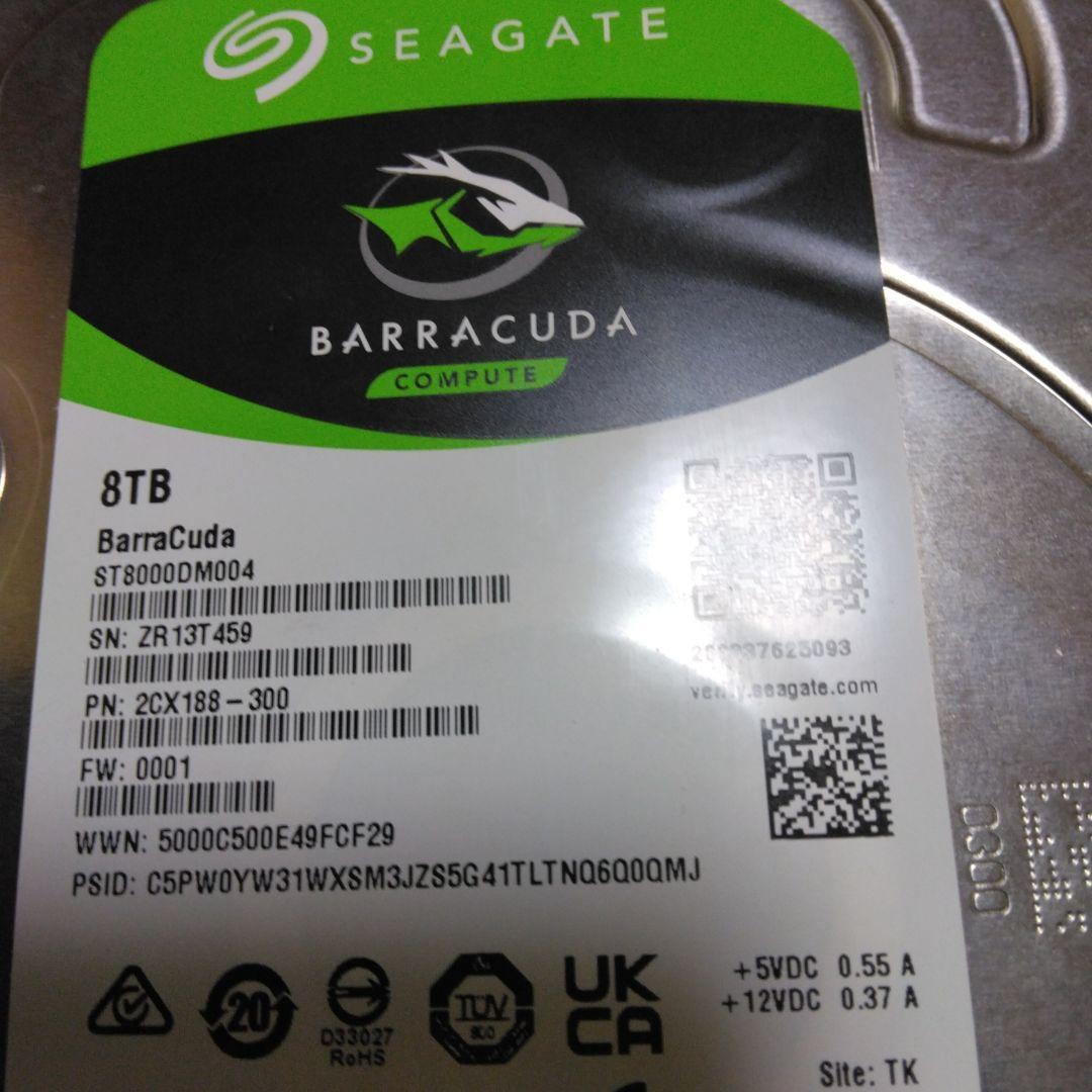 内蔵用HDD ST8000DM004 8TB