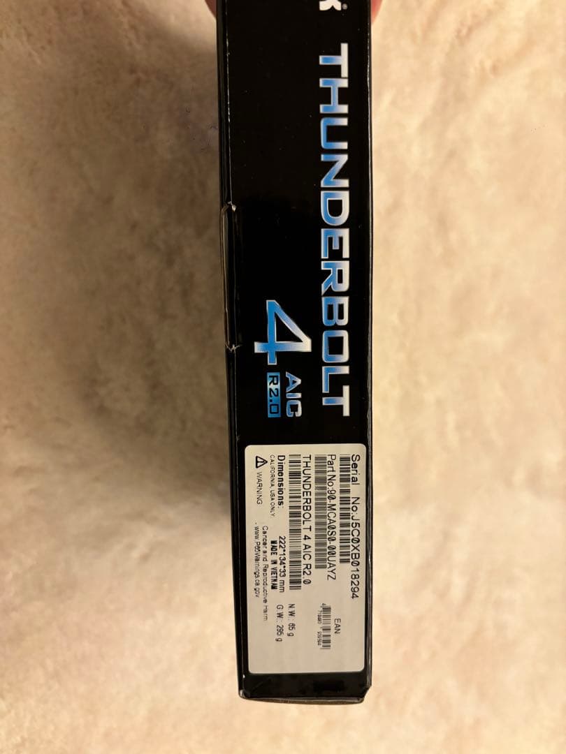 【ほぼ新品】ASROCK thunderbolt4 AIC