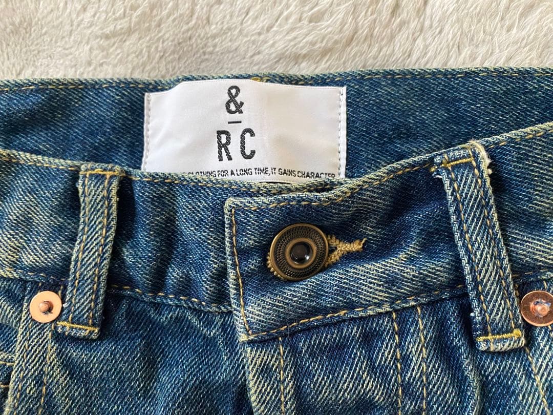 サイズ32 未使用Curentology ＜&RC＞ ワイドルーズデニムパンツ