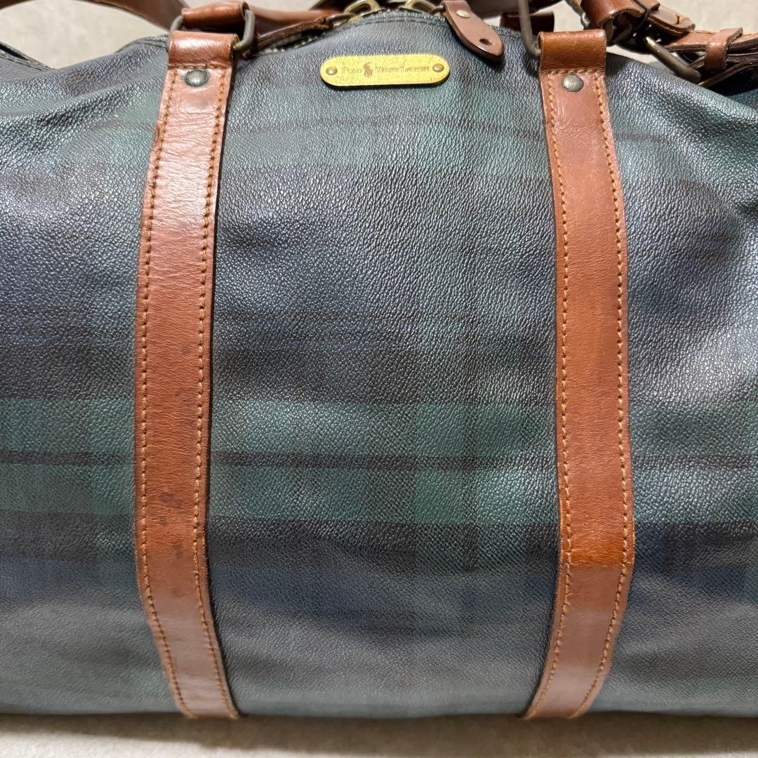 POLO RALPH LAUREN 2wayボストンバッグ ブラックウォッチ