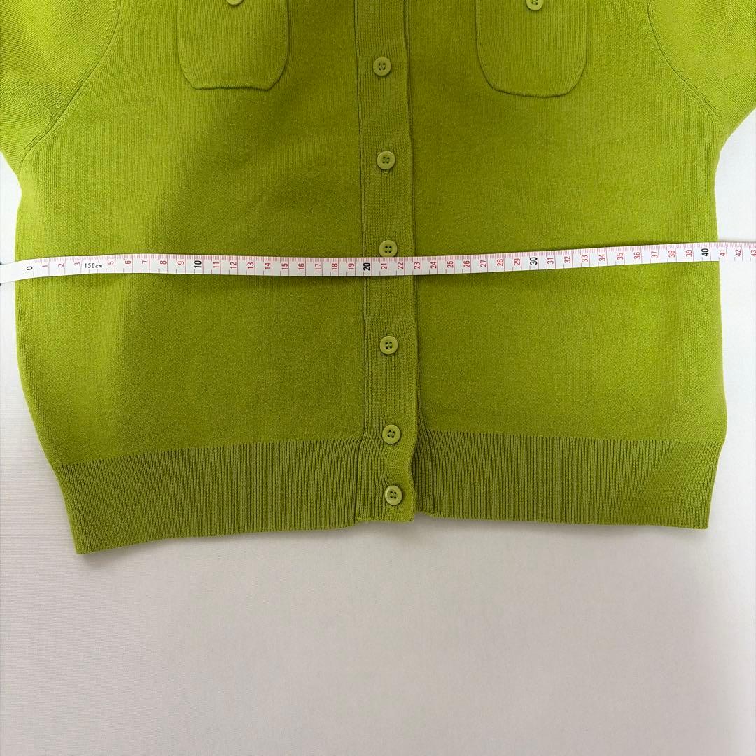 美品★定番商品　CABaN ポケットカーディガン　グリーン