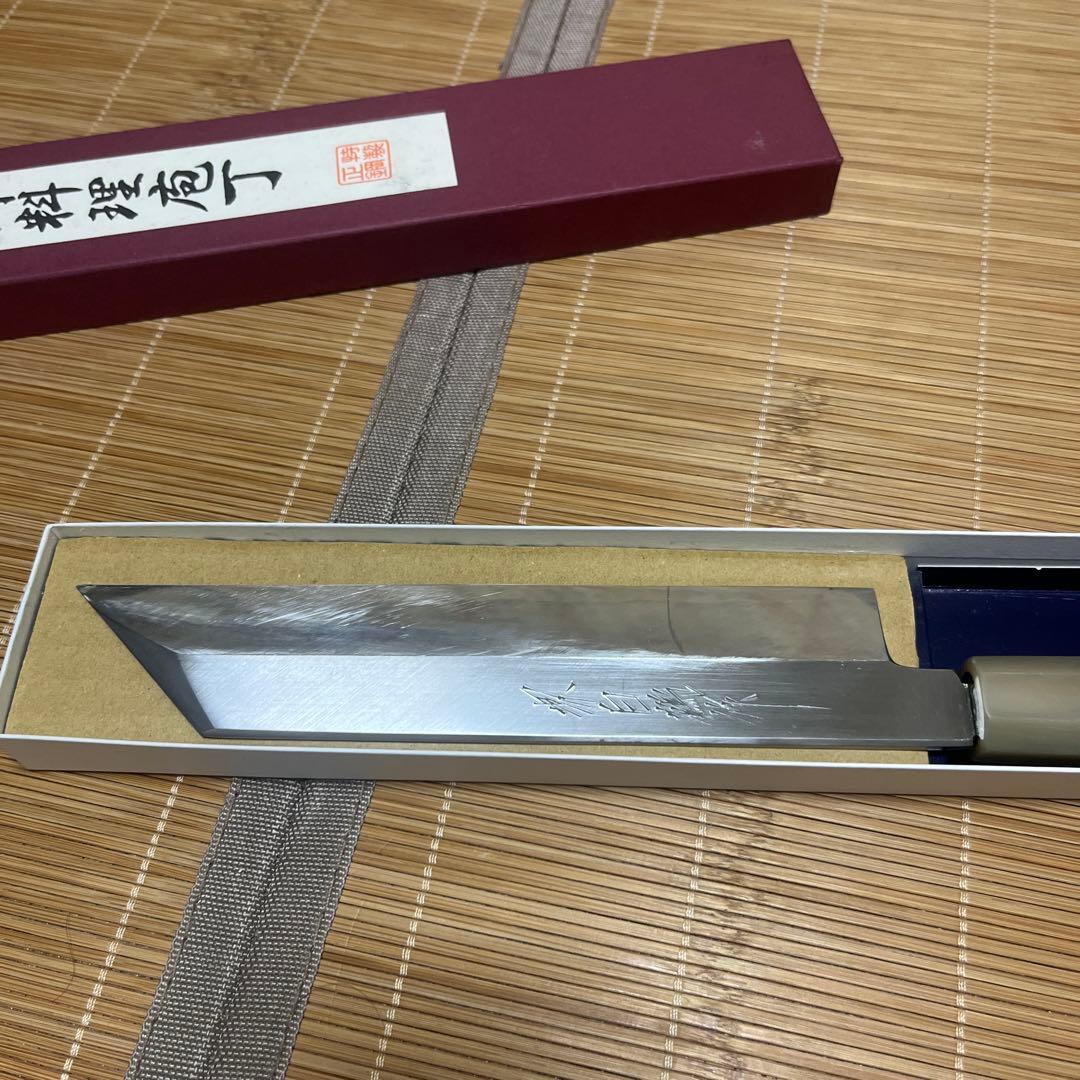 剥き物　包丁　白ニ銅