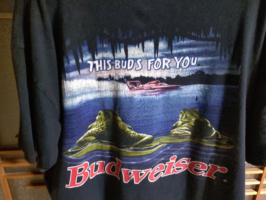 希少XL　デルタ バドワイザー　THIS BUDS FOR YOU Tシャツ