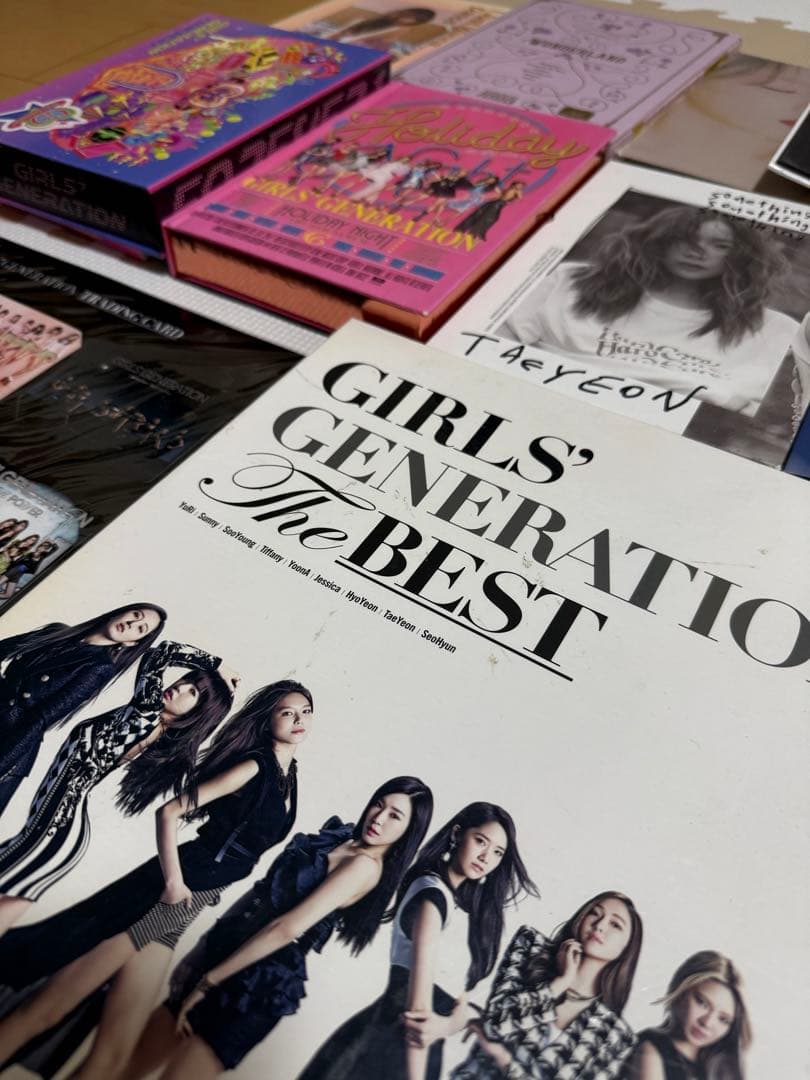 GIRLS' GENERATION ベストアルバムセット‼️トレーディングカード付