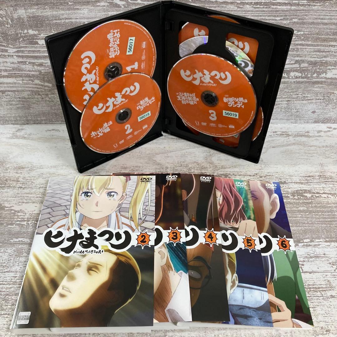 ♦︎新品ケース付き♦︎ ヒナまつり レンタルDVD 全話完結セット