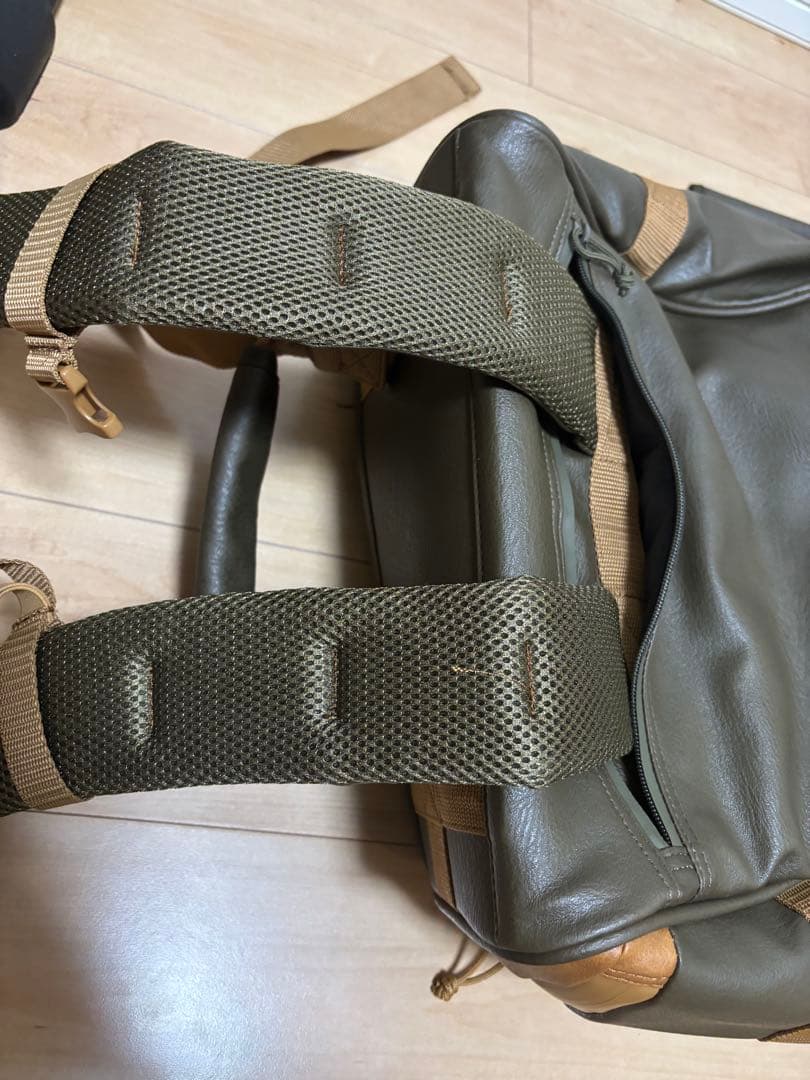 ワークマン ピックアップ　ボストンキャリー　3way オリーブ　美品