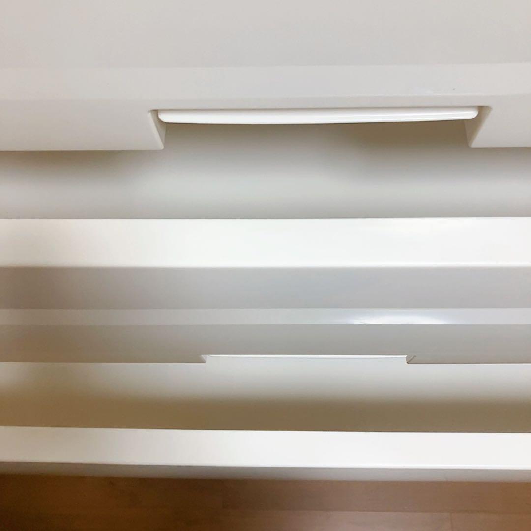 Fits 衣類収納ケース ホワイト 6段