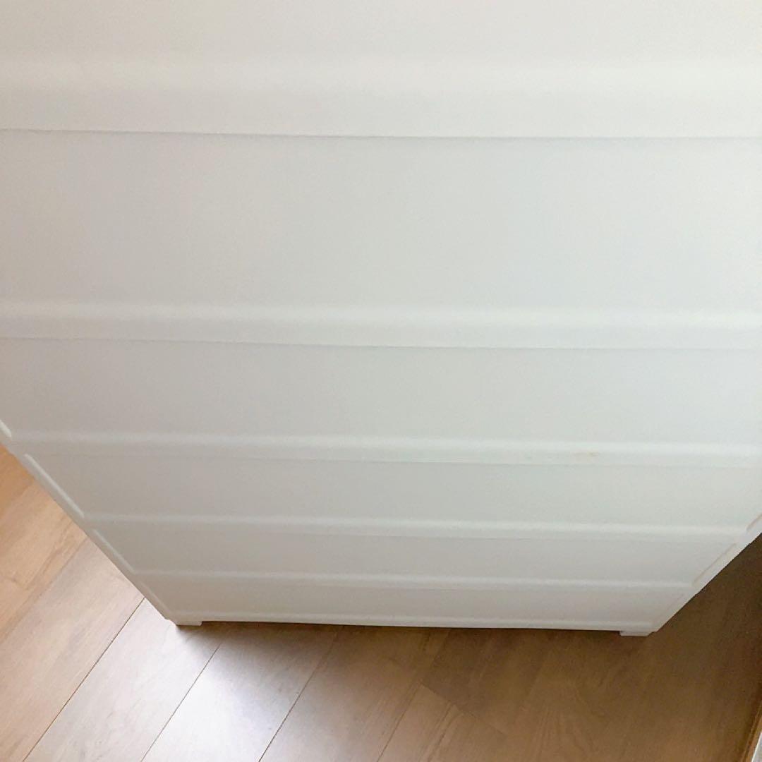 Fits 衣類収納ケース ホワイト 6段