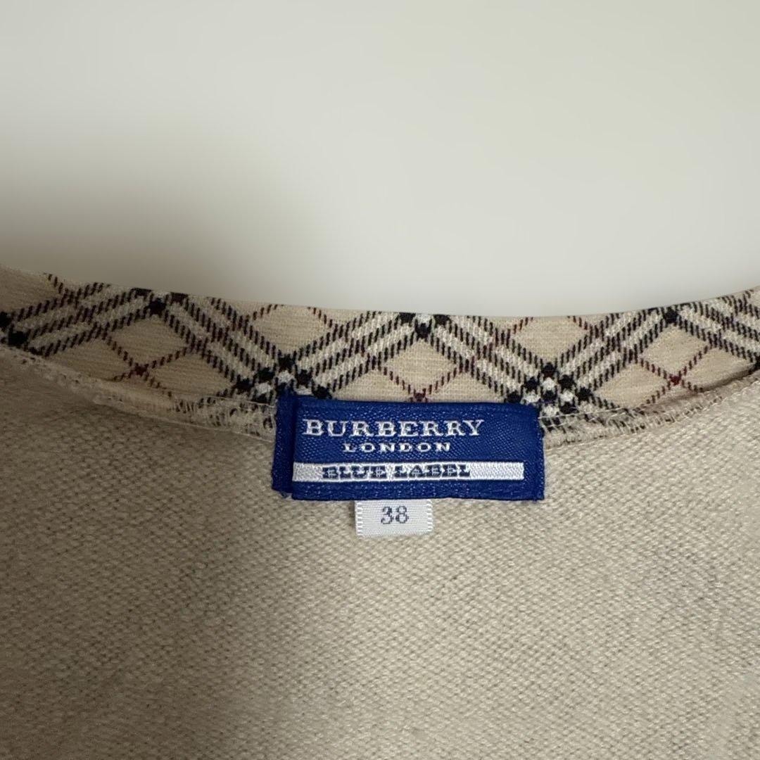 BURBERRY BLUE LABELチェックTシャツ 38