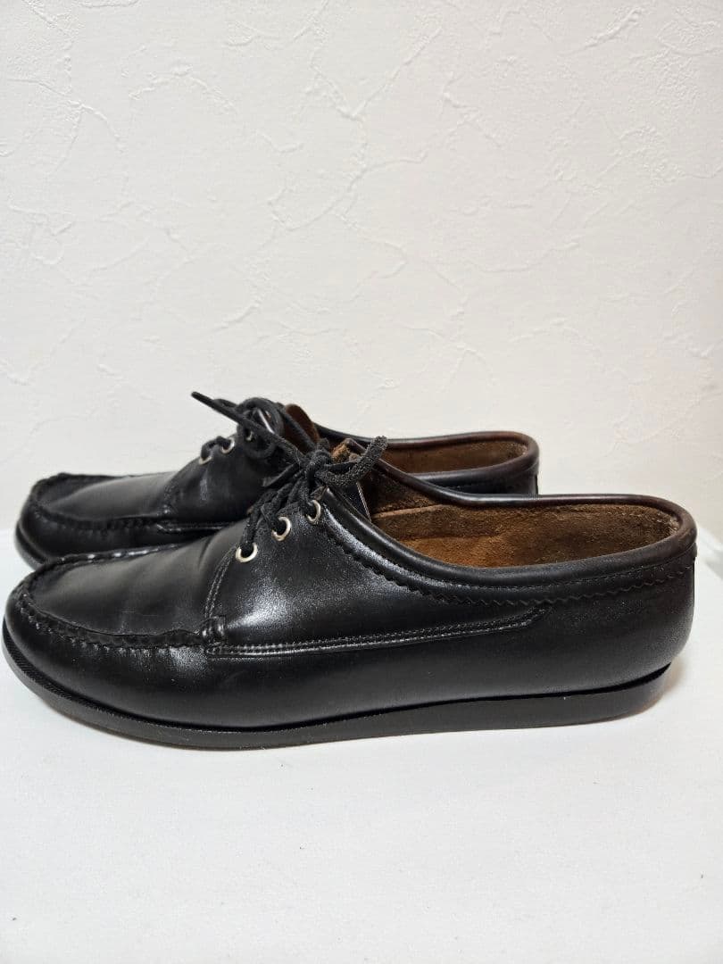 Quoddy Trail Moccasin クォディトレイルモカシン デッキ　黒
