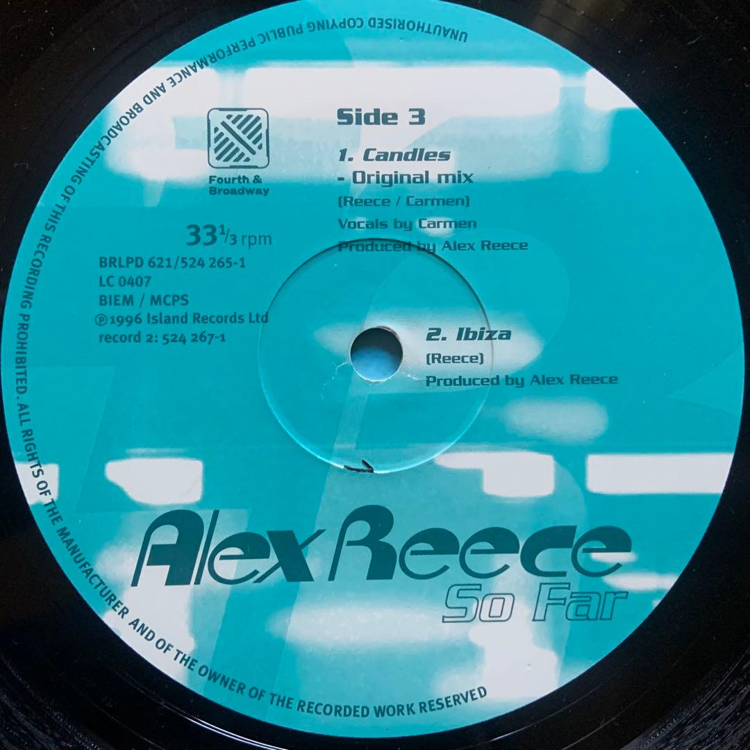 ドラムンベース大名盤！Alex Reece /So Far アレックス　リース
