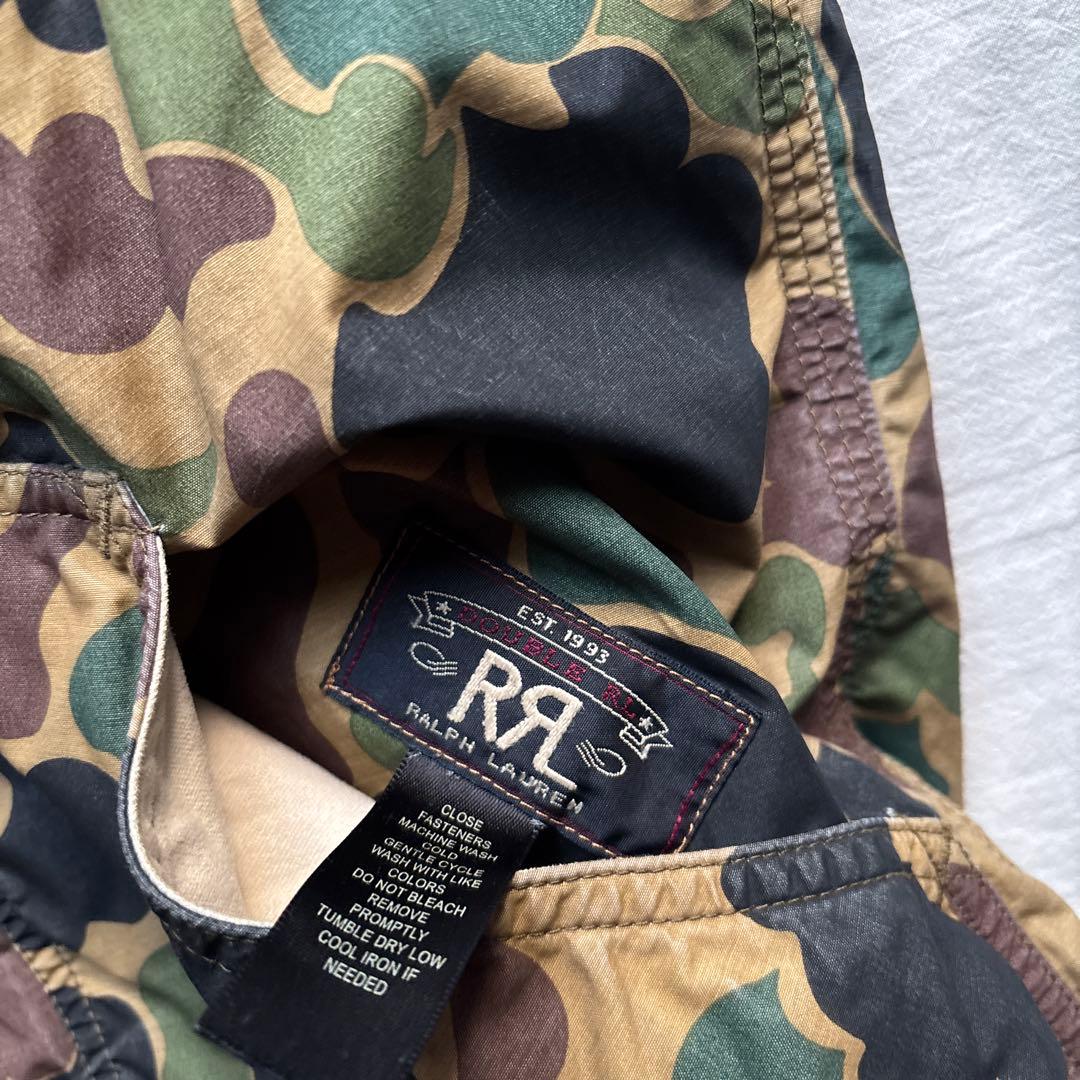 RRL ダックベスト リバーシブル ハンティング カモフラ 迷彩 ワーク