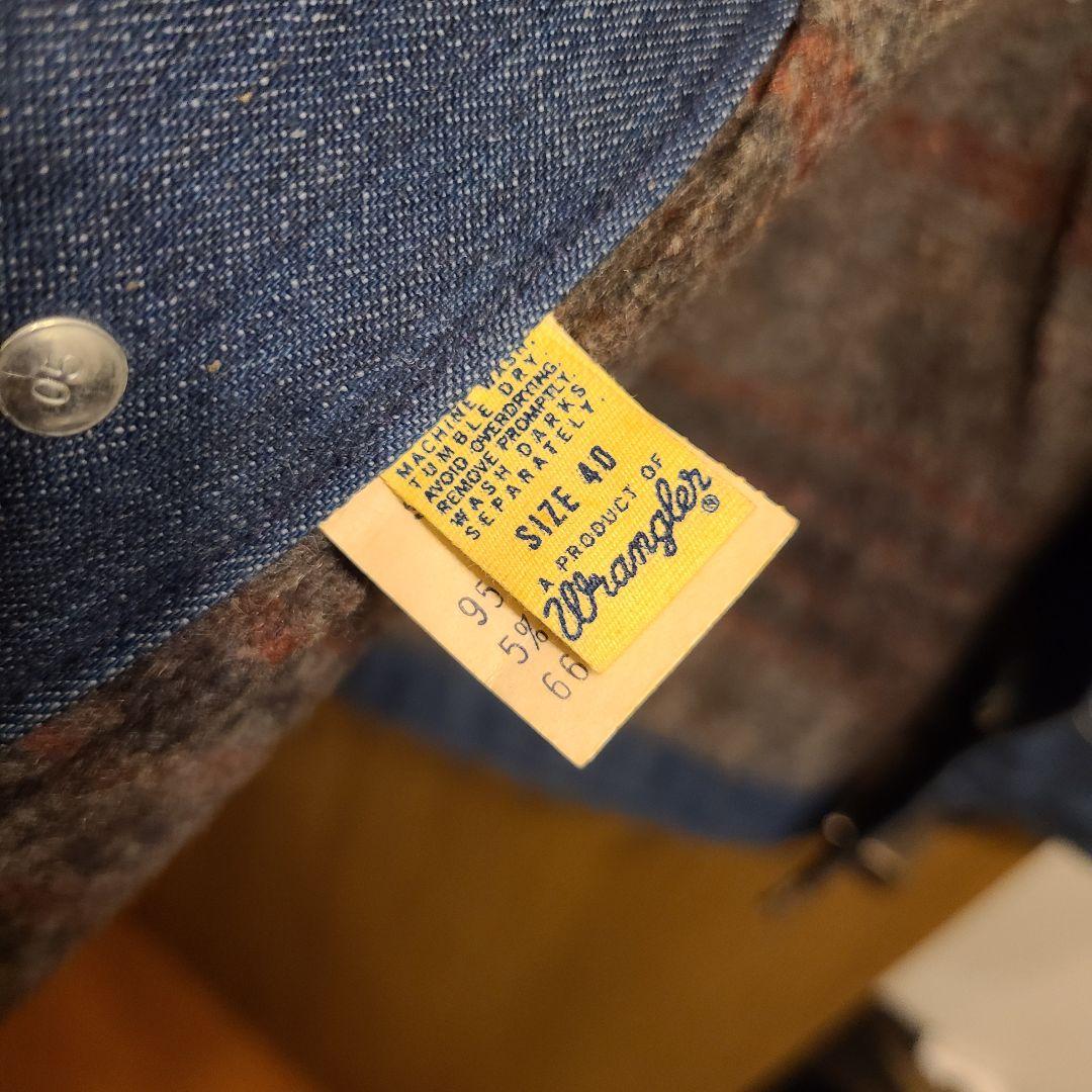 Wrangler BiG BEN 70s カバーオール デニム ブランケット40