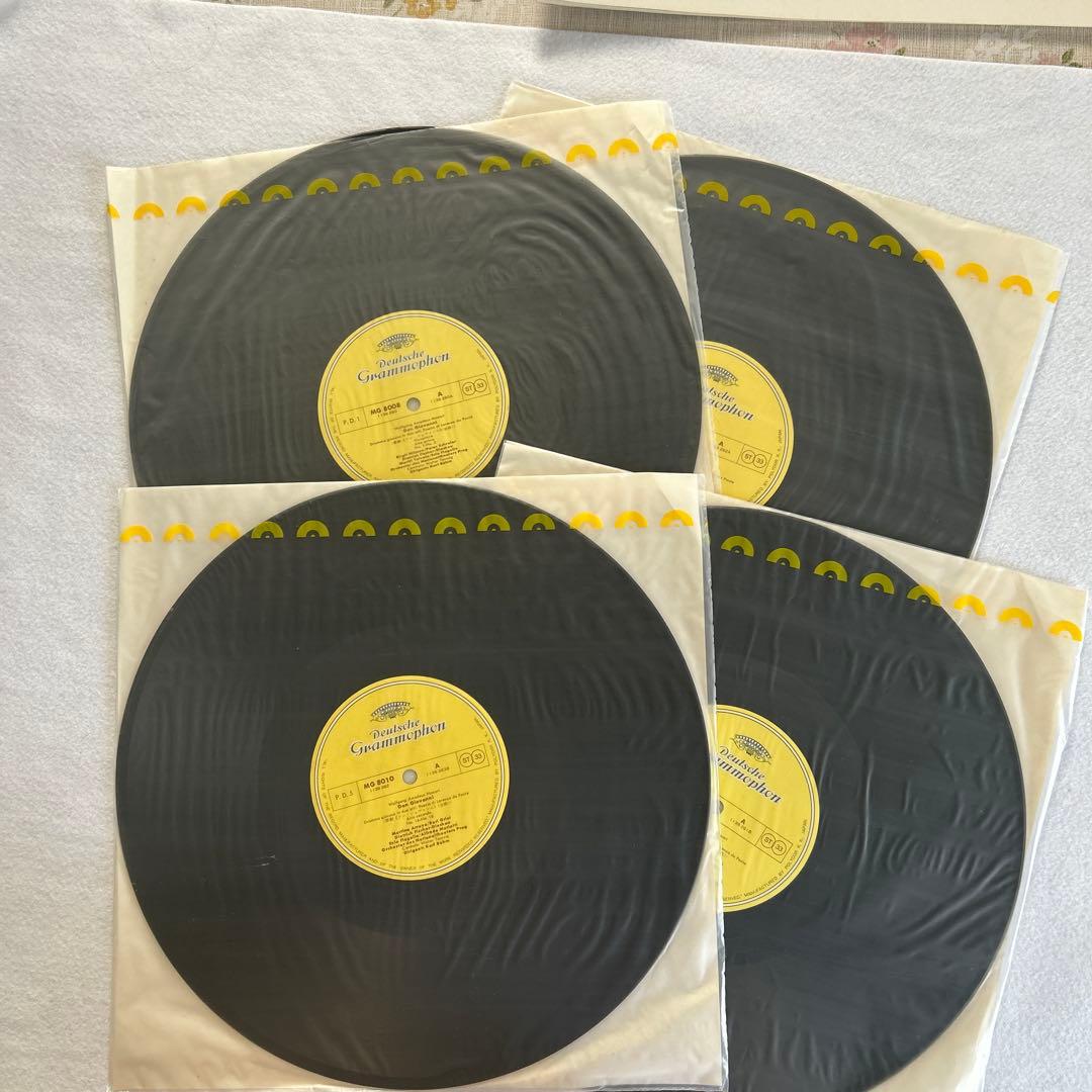 レコード　４枚、歌劇［ドン・ジョヴァンニ](全曲)