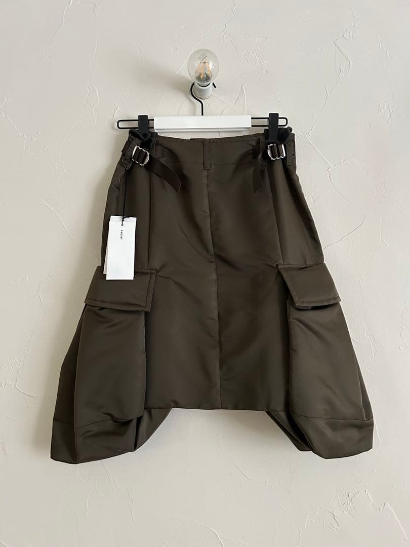 新品sacai Nylon Twill Skirt タイトスカート 2025aw