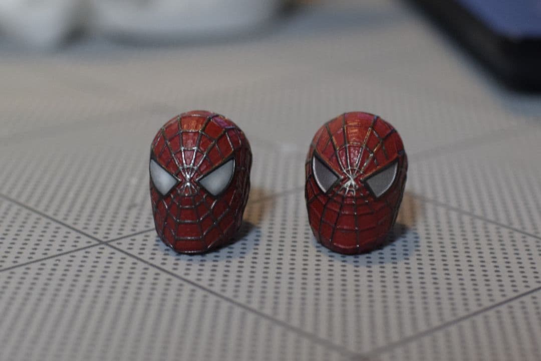 MAFEX　スパイダーマン　カスタムヘッド