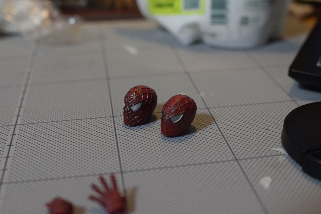 MAFEX　スパイダーマン　カスタムヘッド