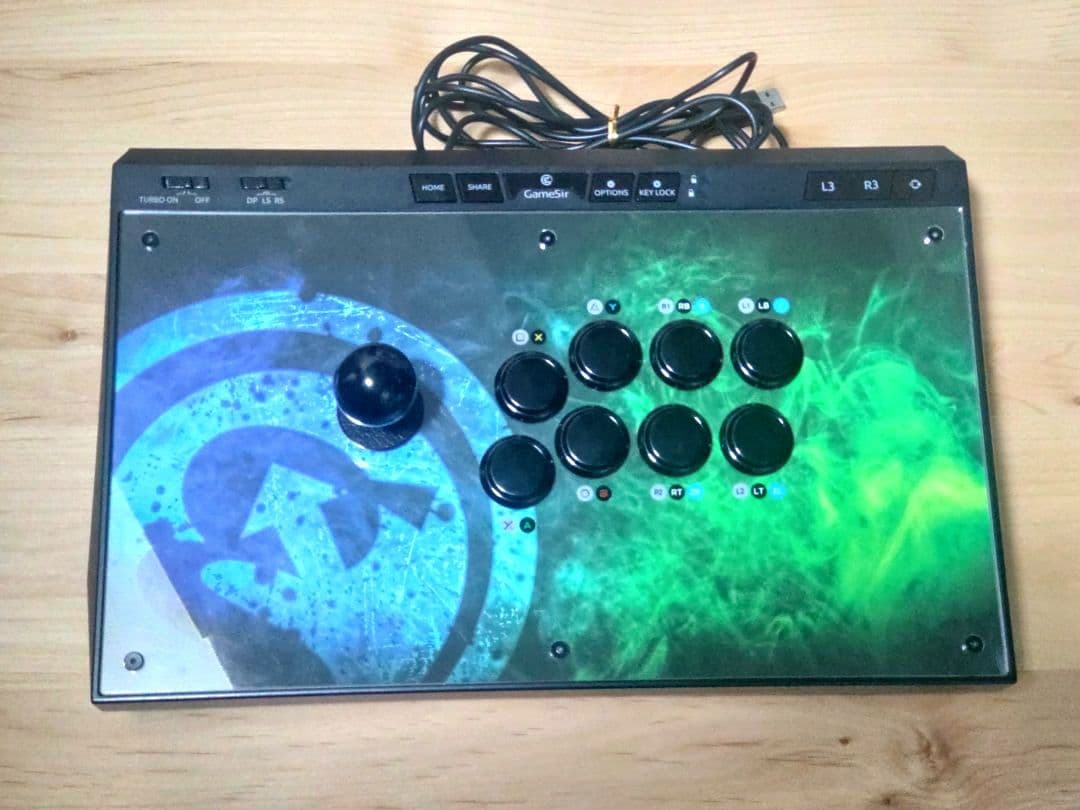 アーケードファイトスティック　GameSir C2　アーケードコントローラー