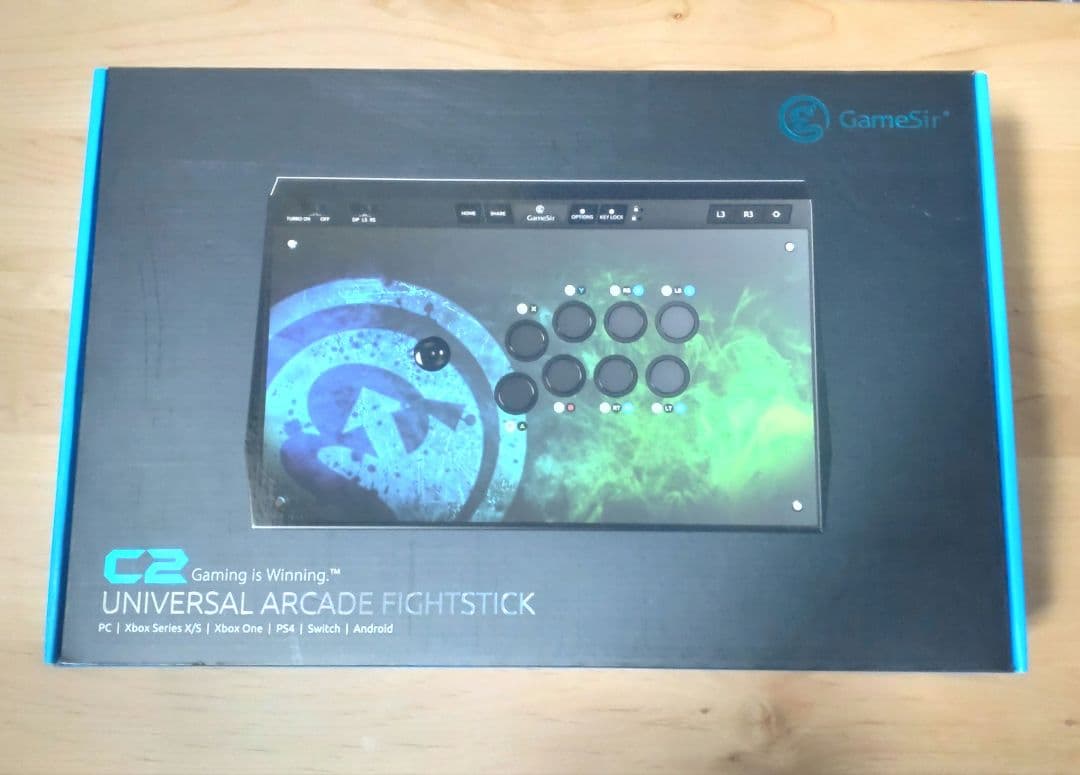 アーケードファイトスティック　GameSir C2　アーケードコントローラー
