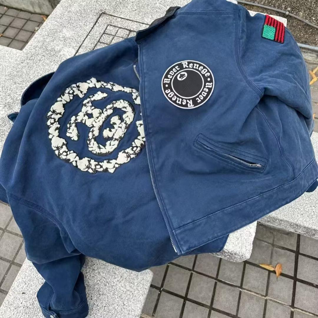 Stussy × Denim Tears コラボ ワークジャケット M