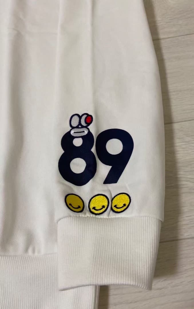 新品 正規品 パーリーゲイツ どうしちゃったPGスウェット 白 サイズ4 M