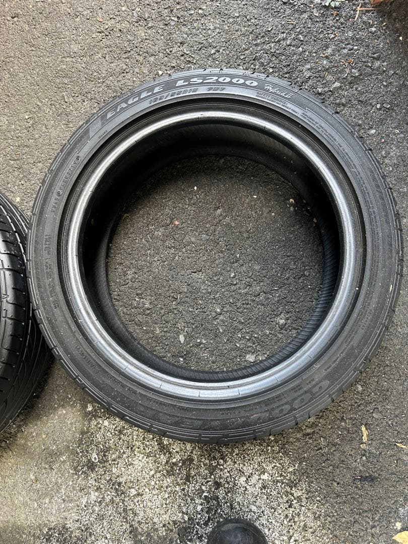 165-55/15 2本　GOOD YEAR LS2000 15インチ　中古