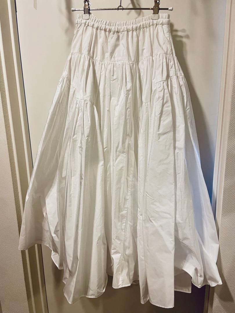 shetokyo Eleanor White 34-36 フレア　スカート