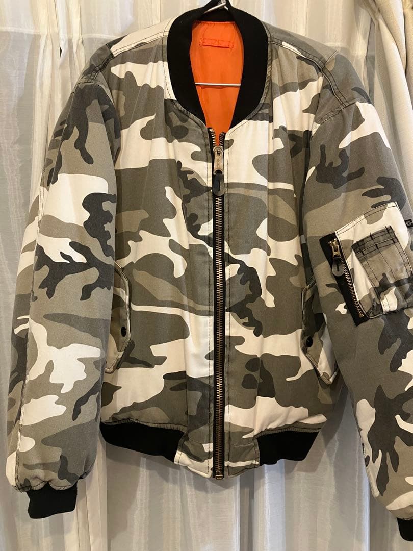 FOSTEX GARMENTS　ボンバー ジャケット MA-1 保存袋付き
