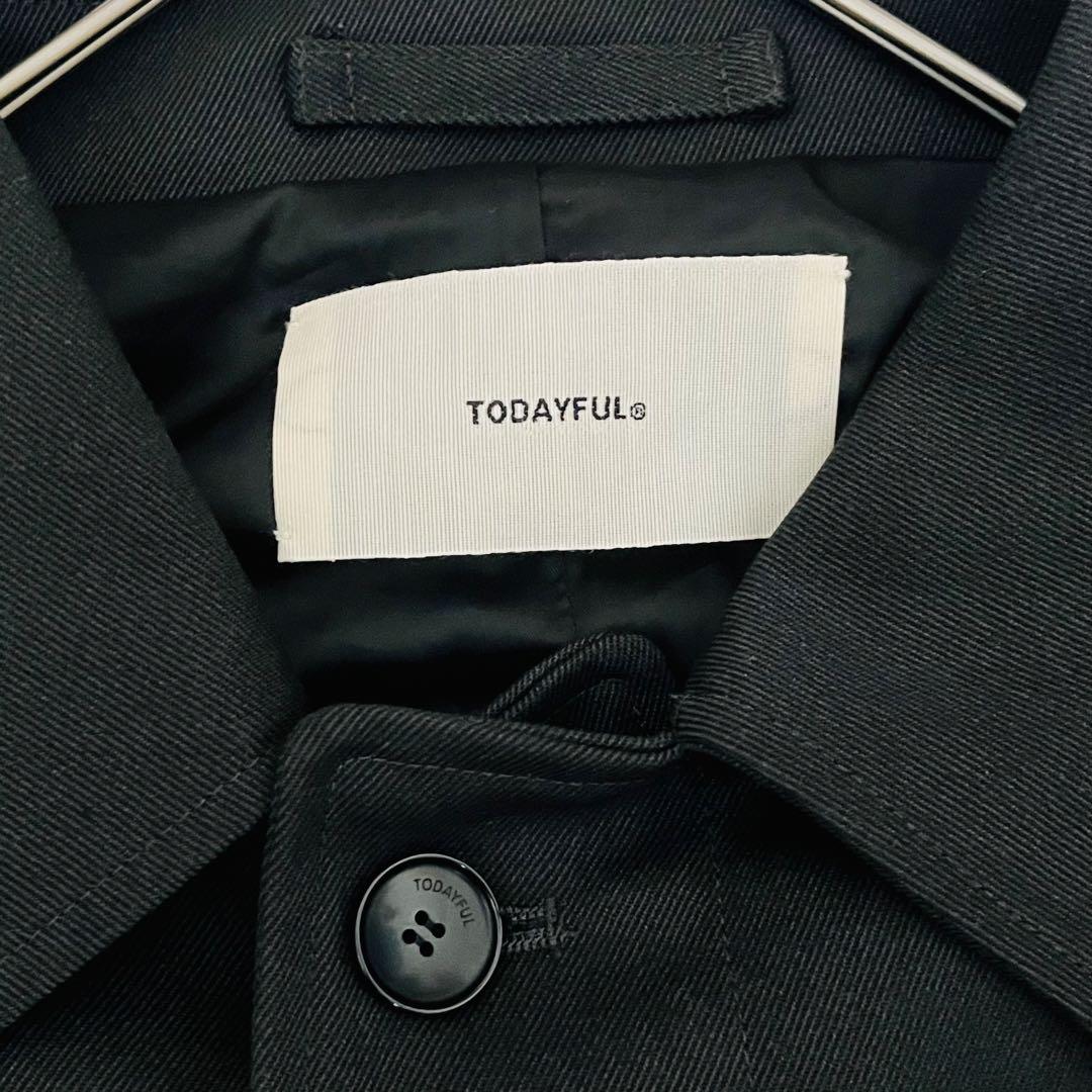 【25AW】 TODAYFUL Raglan Twill Coat 36 グレー
