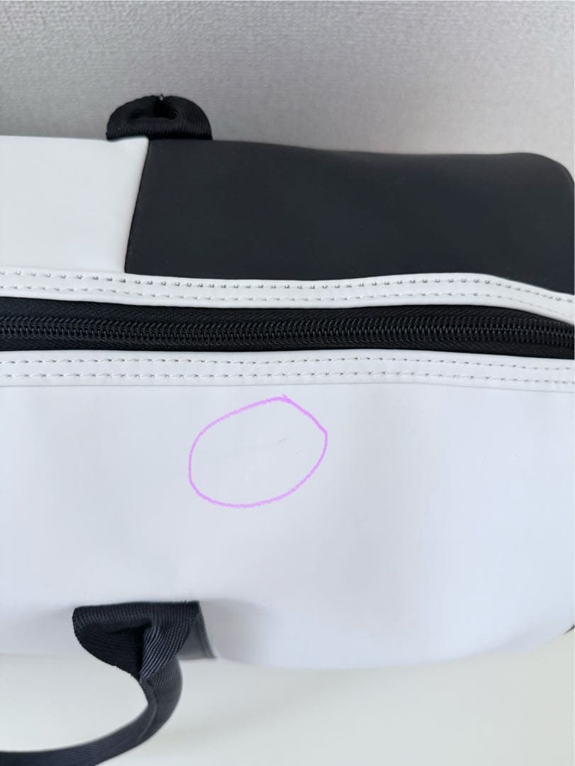 new balance ニューバランス ボストンバッグ 白/黒