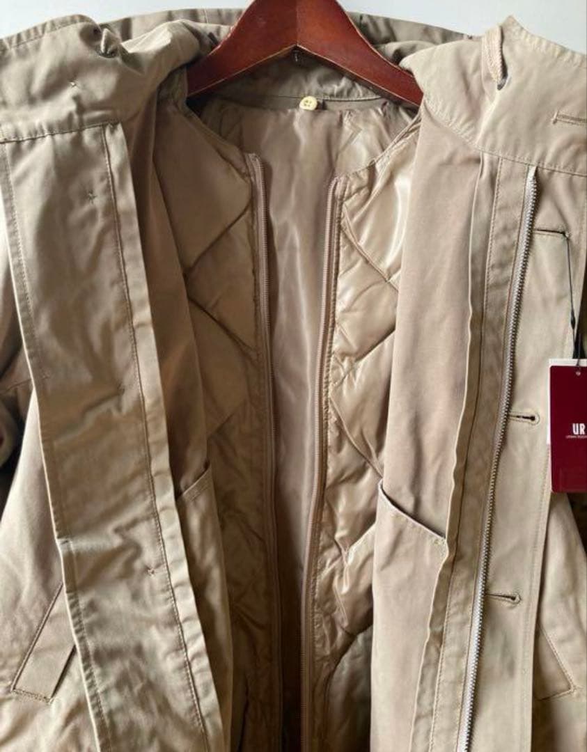 新品 アーバンリサーチ (L) 4WAY ダウンライナー付き モッズコート